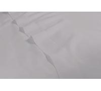 Snugglemore Luxury 300 thread count Cotton Sateen Flat Sheet in 3 Colours Made in Portugal (Champagne, Double)