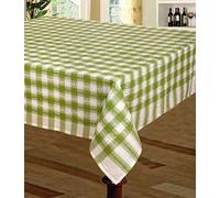 Snugglemore Seersucker 100% Cotton Tablecloth Sizes Napkins Also Available (Sage, 50" x 90")