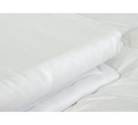 Snugglemore Shaped Caravan Easycare Soft Touch Microfibre Duvet Cover Set (White, Island Bed)