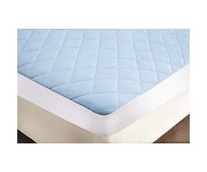 Snugglemore Single Cool Blue Gel Luxury Quilted Mattress Protector