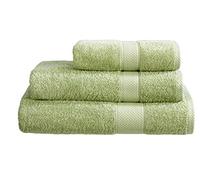 Snugglemore - Turkish Cotton Bath/Hand Towel/Bathroom Towels/Large Sheets/Pack of 2 (Sage, Bath Towel x 2)
