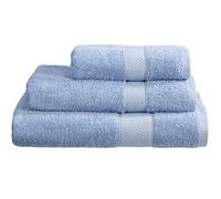 Snugglemore - Turkish Cotton Bath/Hand Towel/Bathroom Towels/Large Sheets/Pack of 2 (Sky Blue, Bath Sheet x 2)