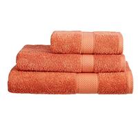 Snugglemore - Turkish Cotton Bath/Hand Towel/Bathroom Towels/Large Sheets/Pack of 2 (Terracotta, Hand Towel x 2)