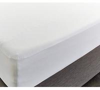 Snugglemore Waterproof Microfibre Polyester Stretch Knitted Jersey Mattress Protector 30cm Fully Elasticated Skirt (Double)