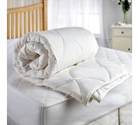 Snugglemore Wool Duvet 200gsm with 100% Pure Natural Cotton Cover (Single)