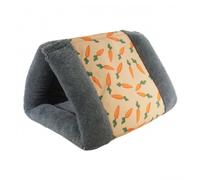 Snuggles Snuggle Tunnel for Small Pets - Carrot - 37cm x 31cm x 25cm