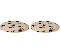 Snugglesafe Microwave Wireless Heatpad for Pets with Fleece Cover (Pack of 2)