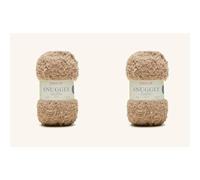 Snuggly Snowflake Chunky, Teddy Bear (201), 50g (Pack of 2)