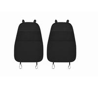 Snugguard 2X Car Seat Protectors with Organizer Pockets - Waterproof Oxford Fabric Kick Mats for Kids - Universal Fit