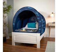 Snuggy Pod Bed Canopy - Gold Star (Double Size), Lightweight & Breathable