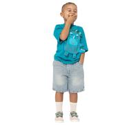 Snuggz Dinosaur Kids T-Shirt with Secret Zip Pocket for Ages 5-6 - Premium 3D Animal Print Top in Soft 100% Cotton, Fun Kids Clothes, Graphic Tee for Daily Adventures