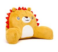 Snuggz Lion Cuddle Cushion 60x40cm, Age 12m+ - Lightweight Kids Plush Backrest Pillow with Supportive Arms, Super Soft Reading Pillow Cushion for Gaming or Napping - Soft 3D Ears & Carry Handle