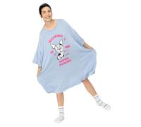 Snuggz Luxury Oversized Sleep Tee, Bamboo Womens Tshirt - Stylish Bamboo Clothing, Nightshirt Dress with Pockets - Silky Soft, Breathable Loungewear for Women - Relaxed Fit Ladies Tops - Puppy Design