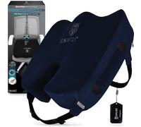 SNUGL Coccyx Seat Cushion - Orthopedic Memory Foam Pillow for Desk Chair, Gaming, Wheelchair, Car Seat, Postpartum & Pregnancy, Hemorrhoids Treatment, Ergonomic Office Chair Back Support