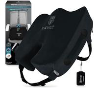 SNUGL Coccyx Seat Cushion - Orthopedic Memory Foam Pillow for Desk Chair, Gaming, Wheelchair, Car Seat, Postpartum & Pregnancy, Hemorrhoids Treatment, Ergonomic Office Chair Back Support