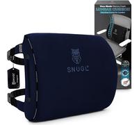 SNUGL Lumbar Support Cushion | Seat Cushions | Back Support for Office Chair | Posture Corrector Men & Women | Car Seat Cushion | Memory Foam Pillows | Orthopedic Pillow | Office Accessories | NAVY