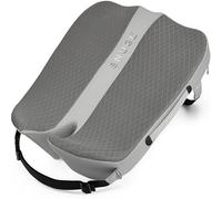 SNUGL Memory Foam Seat Cushion - Ergonomic Coccyx Cushion for Sciatica Pain Relief, Perfect for Car Seat, Office Chair, Gaming and More - Hypoallergenic, Durable, Machine Washable Cover - GREY MESH