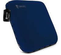 SNUGL Memory Foam Sofa Cushion with Shape Retention - Hypoallergenic Velvet, Supportive Visco-Elastic Foam, Removable & Washable Cover, Perfect for Home Decor and Sofa Furniture (Navy)