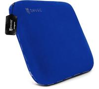 SNUGL Memory Foam Sofa Cushion with Shape Retention - Hypoallergenic Velvet, Supportive Visco-Elastic Foam, Removable & Washable Cover, Perfect for Home Decor and Sofa Furniture (Blue)