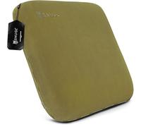 SNUGL Memory Foam Sofa Cushion with Shape Retention - Hypoallergenic Velvet, Supportive Visco-Elastic Foam, Removable & Washable Cover, Perfect for Home Decor and Sofa Furniture (Olive Green)