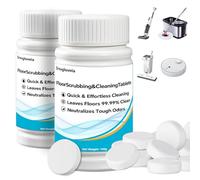 Snuglovela 5 Bottles Compatible with Tineco Cleaning Solution 500ml Per Bottle Floor Cleaner Compatible with All Robot Vacuums with Mopping and Cordless Wet/Dry Vacuum