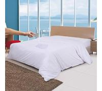 Snugoria Waterproof Duvet/Quilt Protector Hypo Allergenic Anti Dust Mite Zip Closure (DOUBLE) 135 x 200cm