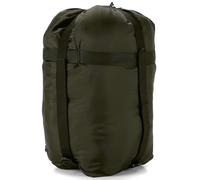 Snugpak Compression Sack WGTE - Durable Nylon Compression Stuff Sack for Camping and Trekking - Travel Bag with 4 Straps & Drawcord System for Sleeping Bags, Clothes - Reduces 30-50% Bulk - Olive (XS)