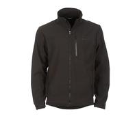 Snugpak Cyclone WGTE Softshell Jacket - Water-Resistant, Windproof, Lightweight Tactical Coat with Recycled Material & Utility Pockets - for All-Season Adventures - Unisex - Black (L)