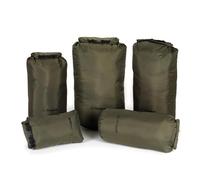 Snugpak Dri-Sak WGTE - 100% Waterproof Dry Bag with Roll-Down Closure, Non-Freeze Buckles - Dry Sack for Adventures, Hiking, Camping, Kayaking - Protects from Water, Dust, Sand - Olive - 20L
