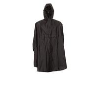 Snugpak Enhanced Patrol Poncho WGTE - Lightweight, Waterproof Cape with Adjustable Hood, and Easy-Access Map Pocket - Emergency Rain Poncho for Hiking & Camping (Black)