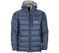 Snugpak Glacier 9 WGTE - UK Made - Jacket with Softie Premier Insulation, Elastic Cuffs (Navy/Grey, XXL)