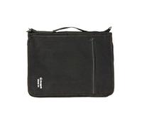 Snugpak Grab A4 WGTE - Weather-Resistant Heavy Duty Polyester Travel Document Organiser with Zippered Compartments, Stationery Pockets - Portable Document Organiser with Detachable Strap - Black