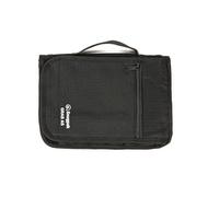 Snugpak Grab A5 WGTE - Weather-Resistant Heavy Duty Polyester Travel Document Organiser with Zippered Compartments, Stationery Pockets - Portable Document Organiser - Black
