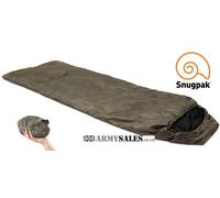 Snugpak Jungle Bag Sleeping Bag Green Left Side Zip SLB134