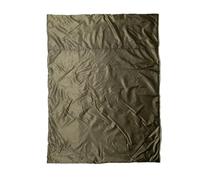 Snugpak Jungle Blanket WGTE - Windproof, Water-Resistant Travel Blanket with Travelsoft Technology - Ideal for Hiking, Camping, Emergencies - With Compression Stuff Sack - Olive (XL)