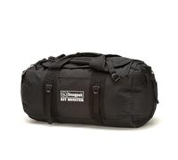 Snugpak Kitmonster 65 WTGE - Heavy-Duty 600D Nylon Overnight Bag with 6 Compression Straps, Zipped Compartments - Adventure Holdall Bag with Compression Straps, Easy Haulage, Durable Zipper - Black