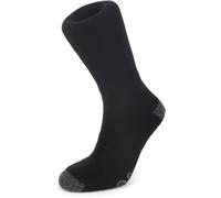 Snugpak Merino Wool Socks WGTE - Durable & Lightweight Thermal Socks with Terry Loop Cushioning - Breathable, Moisture-Wicking with Anti-Blister Design for Extended Use - 9½-13 - Black