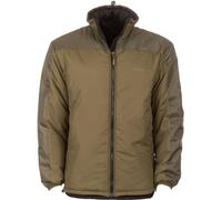 Snugpak Sleeka Elite Reversible Insulated Jacket WGTE - Tactical Coat with Softie Insulation - Lightweight, Windproof & Water-Repellent Fabric & Reinforced Patches - Unisex - Olive/Black (S)