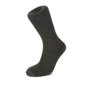 Snugpak Merino Wool Socks WGTE - Durable & Lightweight Thermal Socks with Terry Loop Cushioning - Breathable, Moisture-Wicking with Anti-Blister Design for Extended Use - 6-9 - Olive