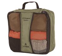 Snugpak Pakbox WGTE - Travel Packing Cubes for Organising Gear, Clothes, Essentials - Heavy-Duty Ripstop Fabric Packing Cubes with Mesh Viewing Panel for Travel, Camping, and Home Storage - Olive (4L)