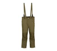Snugpak Parallax Insulated Pants WGTE with Adjustable Braces, Waterproof Knee & Bum Patches & YKK Side Zips - Tactical Trousers for Outdoor Adventures - Breathable Fabric - Olive (S)