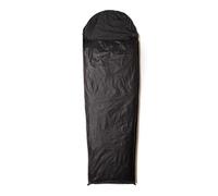 Snugpak Paratex Liner WGTE - Lightweight, 100% Nylon, Moisture-Wicking Sleeping Bag Liner - Sleep Sack for Multi-Season Camping - Breathable, Machine Washable Travel Sheet with Stuff Sack - Black