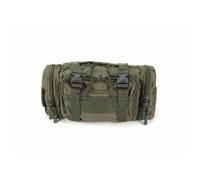 Snugpak ResponsePak WGTE Tactical Deployment Bag - 600D Nylon, Quick-Grab Carry Handle, Multi-Pocket Design, 46-inch Waist Strap, Zipped Front Pocket - Compatible with MOLLE Rucksacks - 400g - Olive