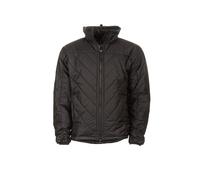 Snugpak SJ3 Insulated Jacket WGTE - Softie Premier Insulation - Lightweight & Compact Tactical Coat with Technical Fit, Roll-Away Hood, Zips - Windproof & Water-Repellent - UK Made - Black (L)