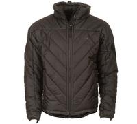 Snugpak SJ6 Insulated Jacket WGTE with Roll-Away Hood - Tactical Coat with Softie Premier Insulation, Elastic Cuffs, YKK Zips - Windproof & Water-Repellent - UK Made - Black (L)