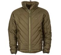 Snugpak SJ6 Insulated Jacket WGTE with Roll-Away Hood - Tactical Coat with Softie Premier Insulation, Elastic Cuffs, YKK Zips - Windproof & Water-Repellent - UK Made - Olive (S)