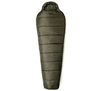 Snugpak Sleeper Expedition WGTE with Isofibre Insulation - Cold Weather Rated, Lightweight, Compact Mummy Sleeping Bag with Compression Sack for Camping, Hiking - Drawcord Hood (Olive)