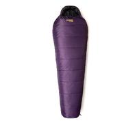 Snugpak Sleeper Lite WGTE Sleeping Bag - Mummy Sleeping Bag with Isofibre Insulation, Adjustable Hood, Shoulder Baffle, Side Zips, Anti-Snag Zipper for Camping & Cold Weather - Purple