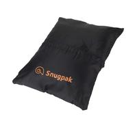 Snugpak Snuggy Headrest WGTE - Ultra-Lightweight Compact Insulated Camping Pillow with Premium Travelsoft Insulation - 100% Polyester, Compressible for Hiking & Travel - Black