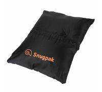 Snugpak Snuggy Headrest WGTE - Ultra-Lightweight Compact Insulated Camping Pillow with Premium Travelsoft Insulation - 100% Polyester, Compressible for Hiking & Travel - Black